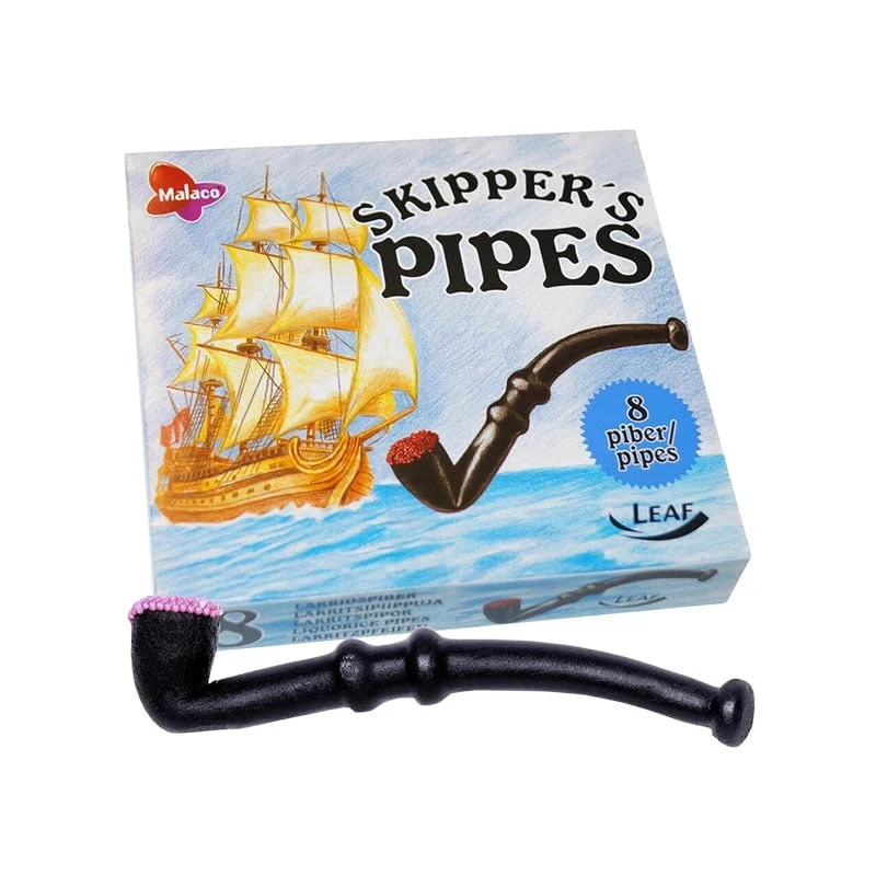 Lakritzpfeife Skipper's Pipe 8 Stück