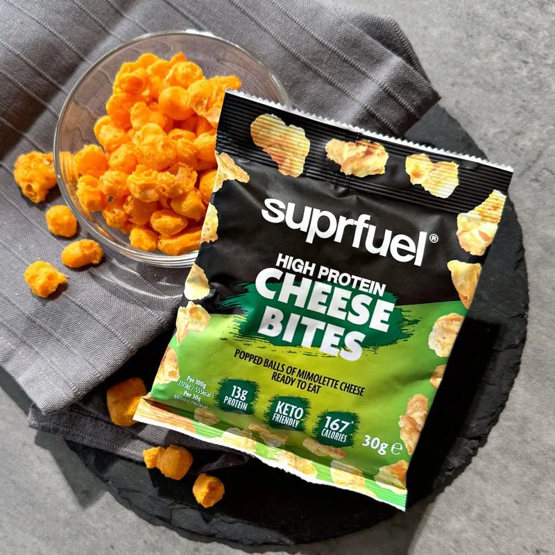 Suprfuel - High Protein Cheese Bites (13g Protein) 30g