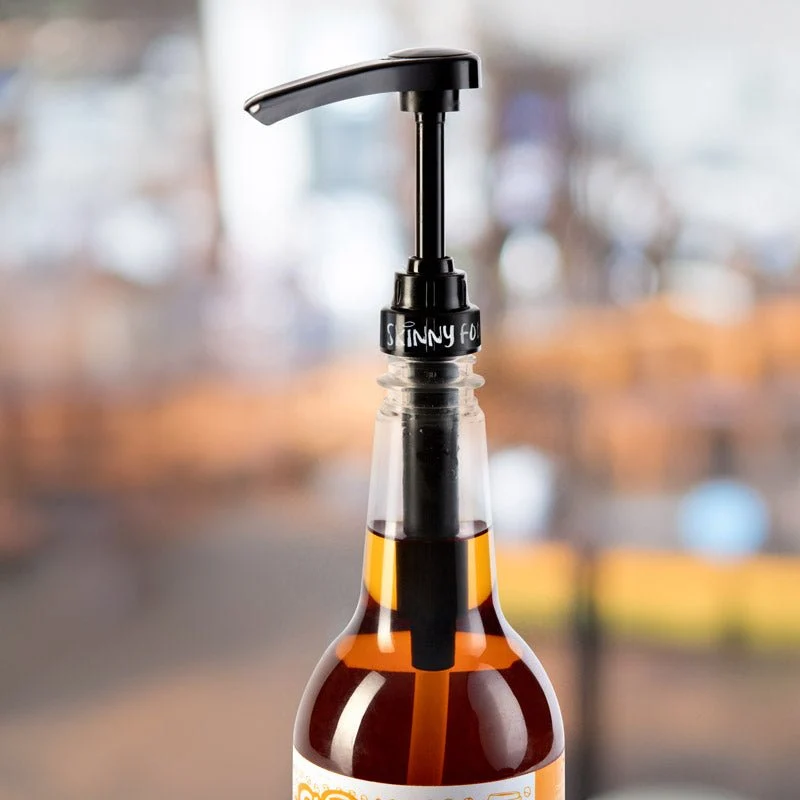 Tynd Barista sirupdispenser - Genanvendelig kaffesiruppumpe (hvid eller sort)