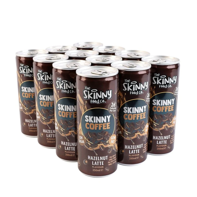 Skinny Coffee Case 250ml x 12 dåser - (3 smagsvarianter tilgængelige)