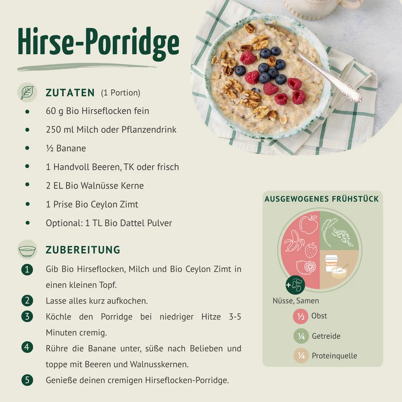 Bio Hirseflocken (1000g)