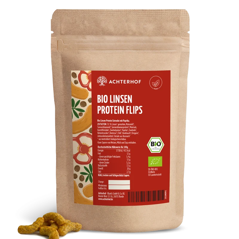 Bio Linsen Protein Flips (100g)