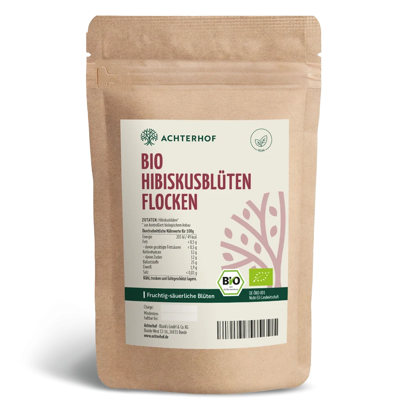 Bio Hibiskusblüten Flocken (100g)