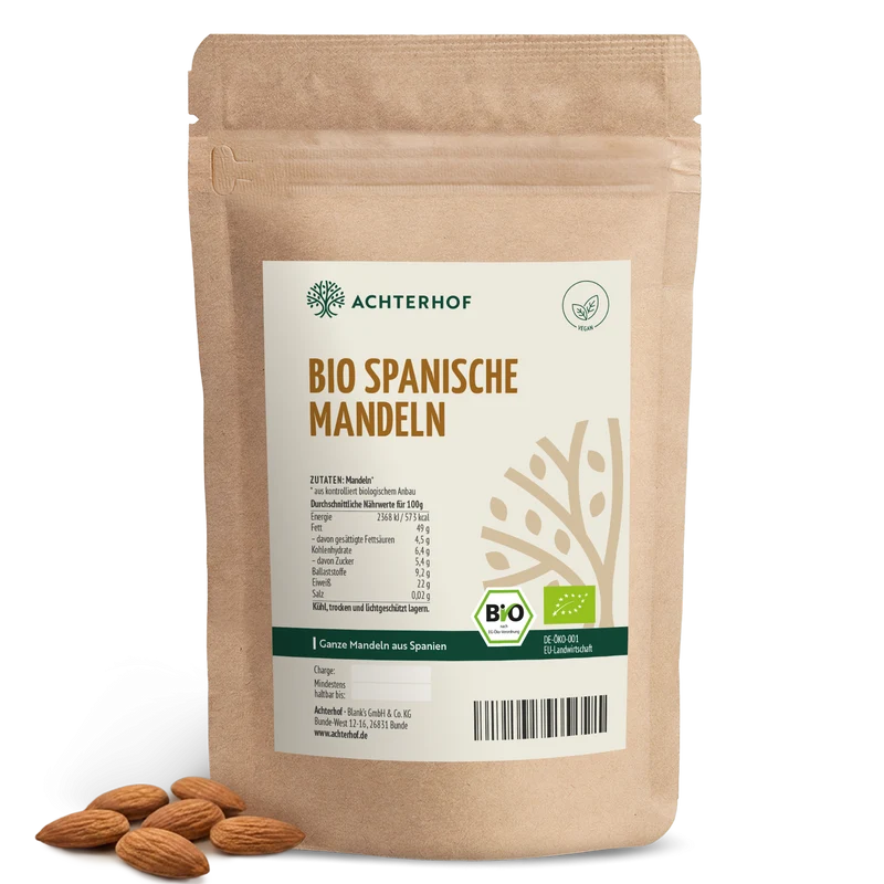 Bio spanische Mandeln (500g)