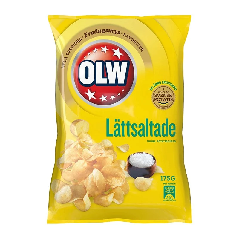 Leichtgesalzene Chips OLW 175g