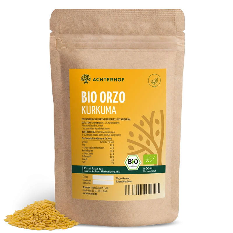 Bio Orzo Kurkuma schwarzer Pfeffer (1000g)