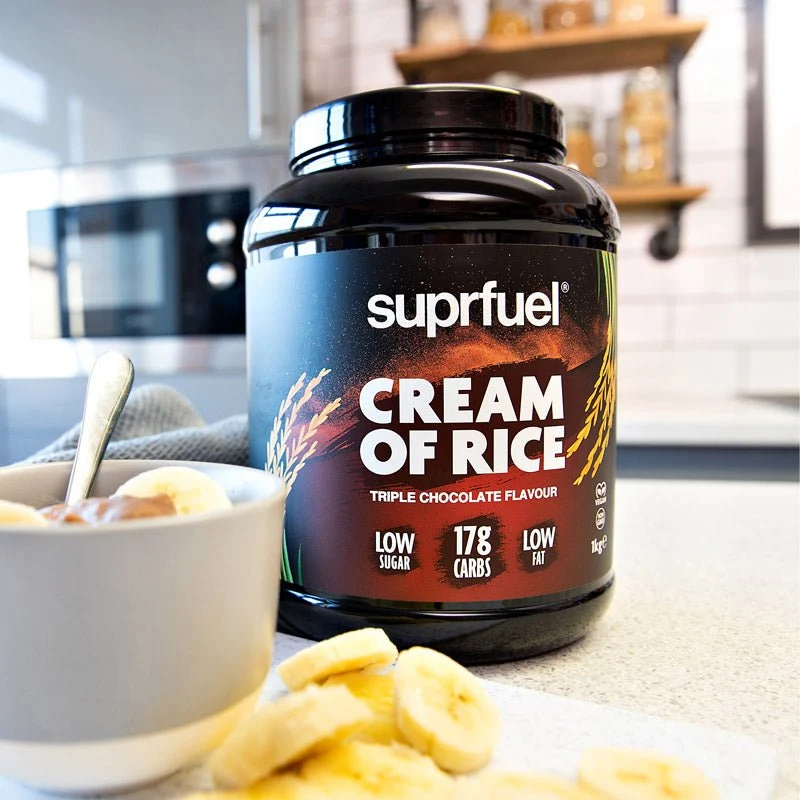 Suprfuel Cream of Rice – 4 uimodståelige smagsvarianter – 1 kg