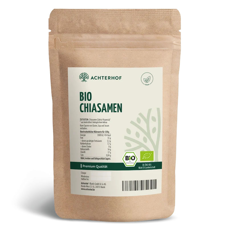 Bio Chiasamen schwarz (1000g)