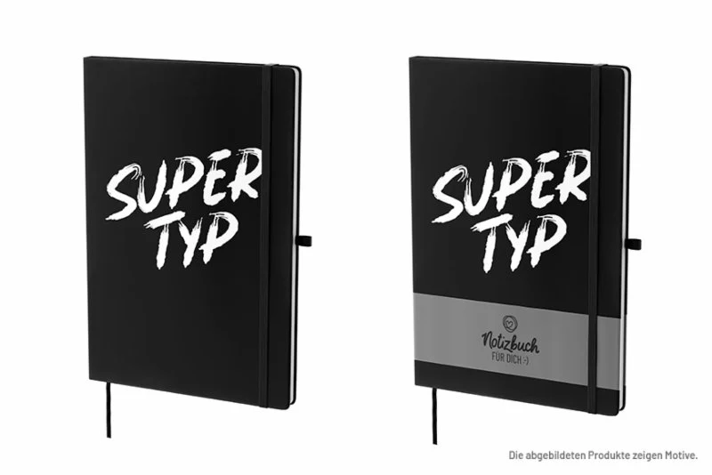 Notizbuch Supertyp -perfekt zur Prüfung, zum neuen Job oder anderen Gelegenheiten