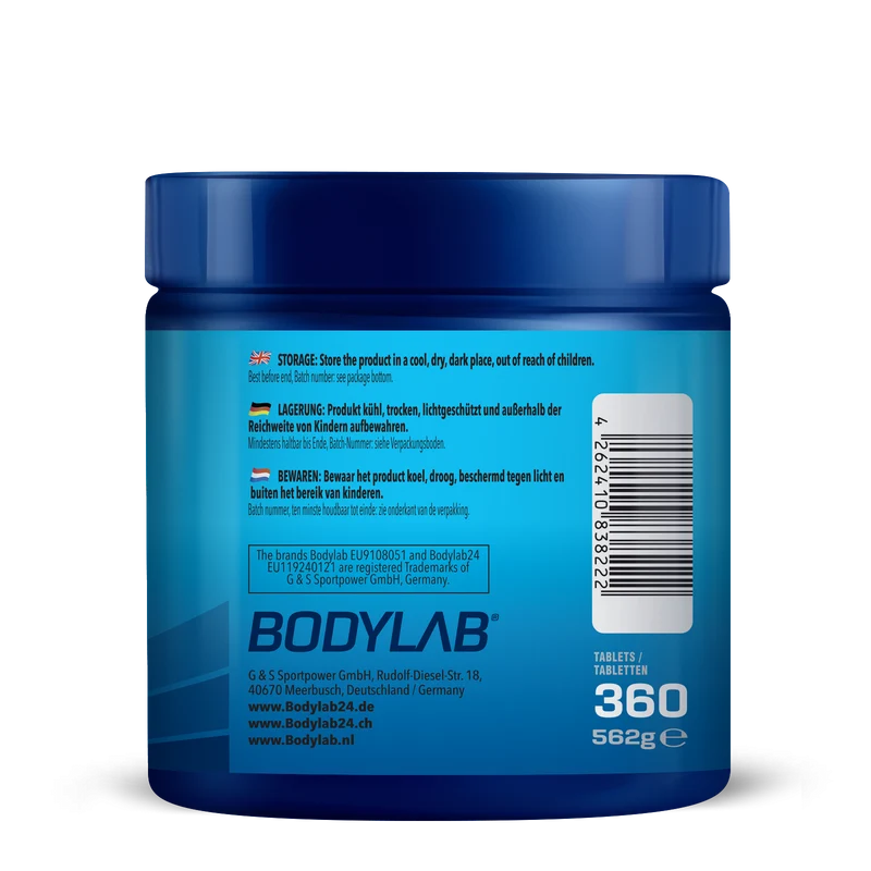 100% Magnesium Bisglycinat (360 Tabletten)