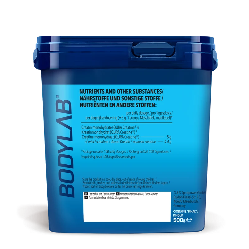 QURA Creatine™ Monohydrate (500g)