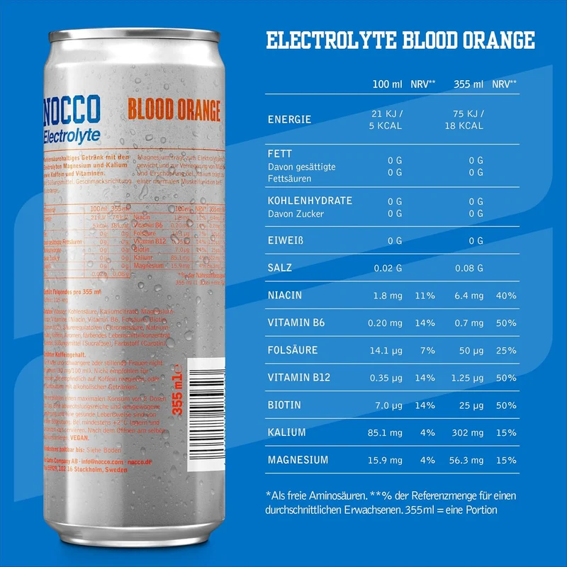 NOCCO Electrolyte (355ml)