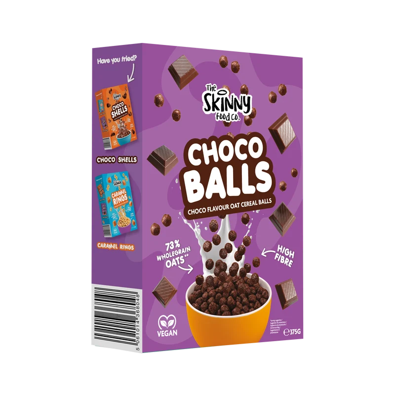 Tynde Havregrynsprodukter Chokoladekugler - 375g