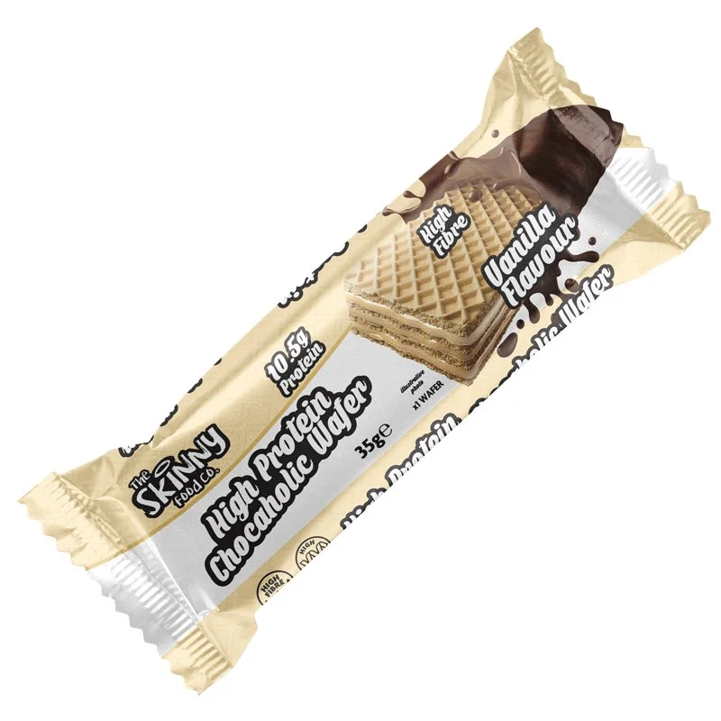 Skinny Chocaholic Vanilje High Protein Wafer 35g