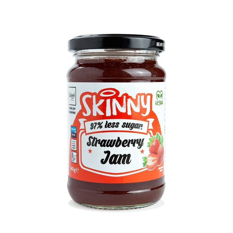 Strawberry Low Sugar Skinny Jam - 340 g