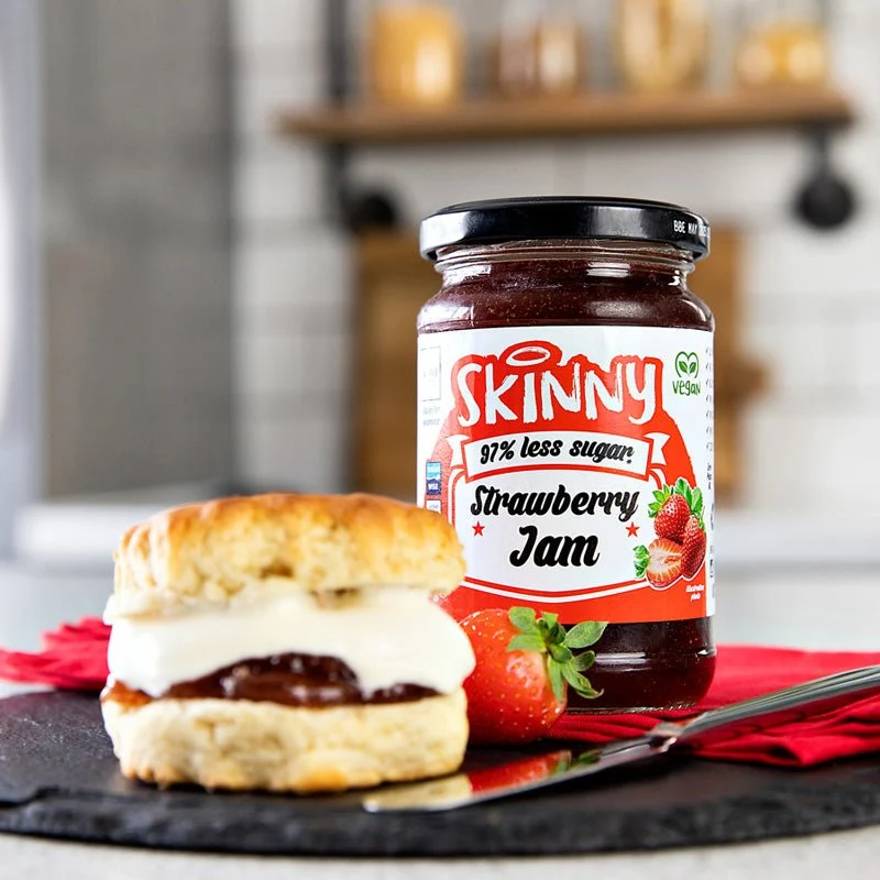Strawberry Low Sugar Skinny Jam - 340 g