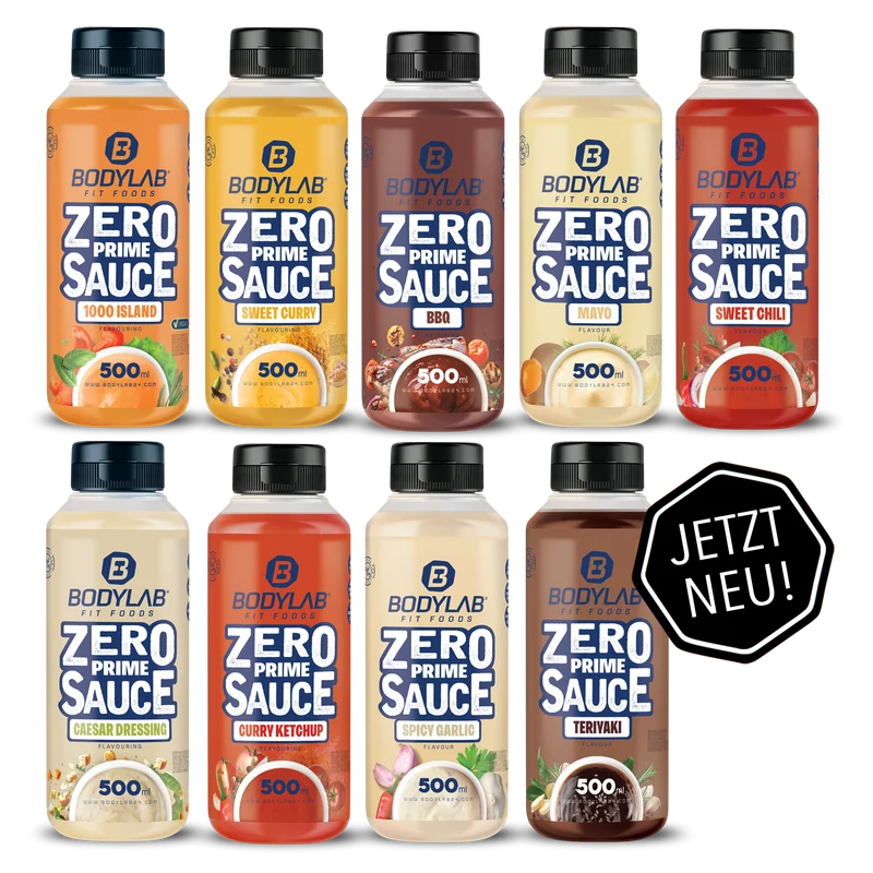 3 x ZERO PRIME Saucen (je 500ml)