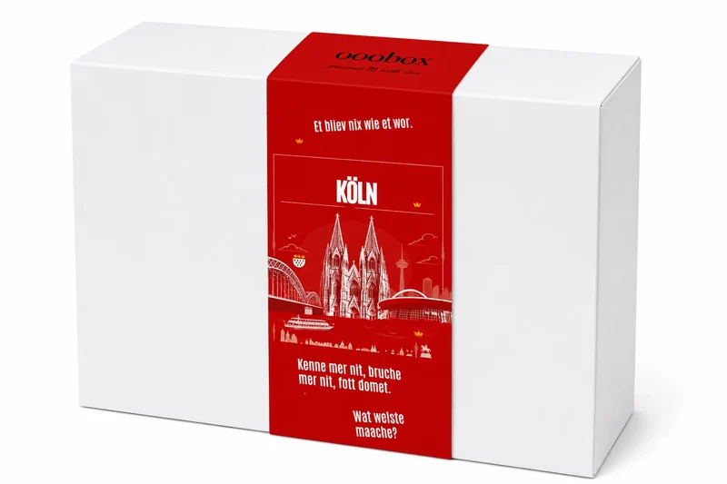 Kölsches Survival-Paket mit Kölsch, Schwarzbrot & Kabänes – typisch Köln!