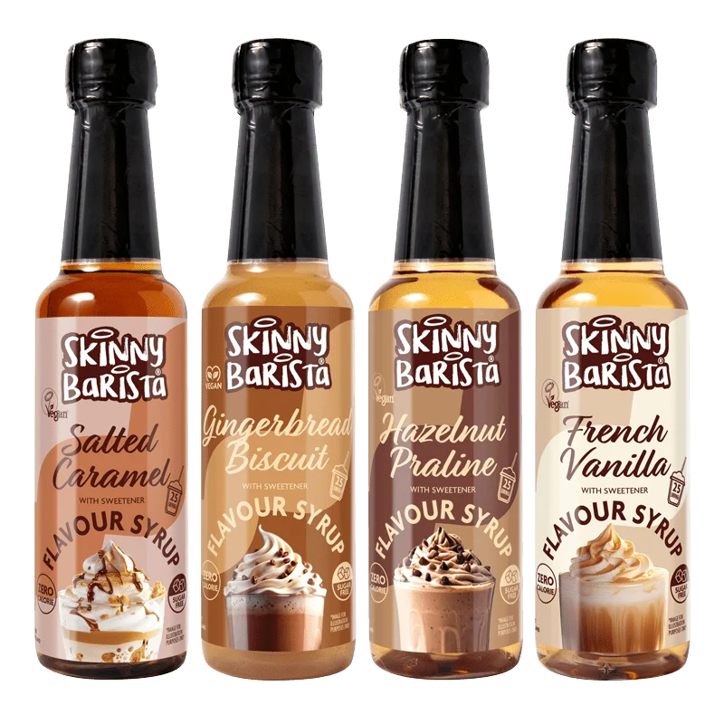 Barista sirup bundt 4 til £11.99