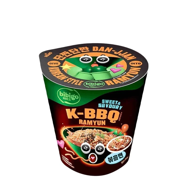 K-BBQ Ramyun Nudelbecher Bibigo 98g