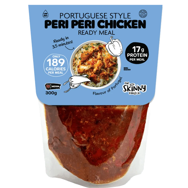 Tynd portugisisk peri peri kylling 189 kalorier færdigret - 300 g (også i pakke med 10)