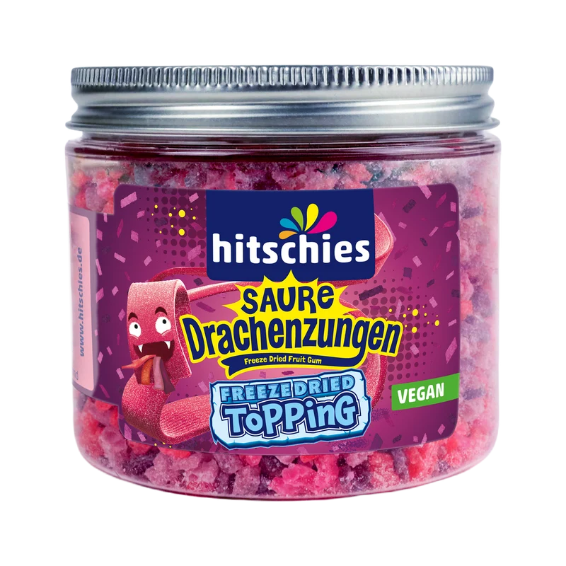 Saure Drachenzungen Freeze Dried Topping Berry Mix