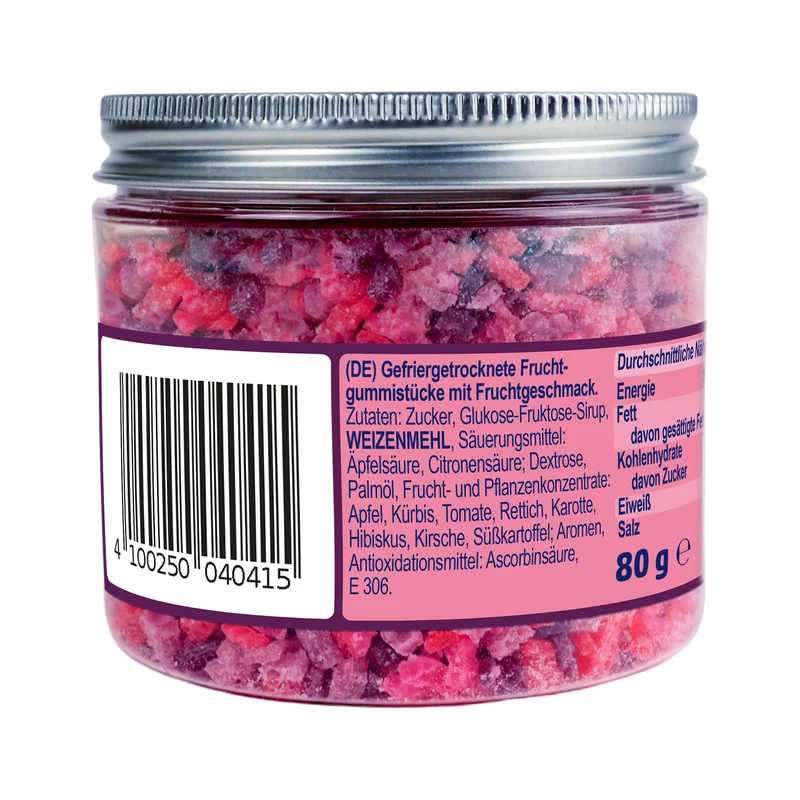 Saure Drachenzungen Freeze Dried Topping Berry Mix