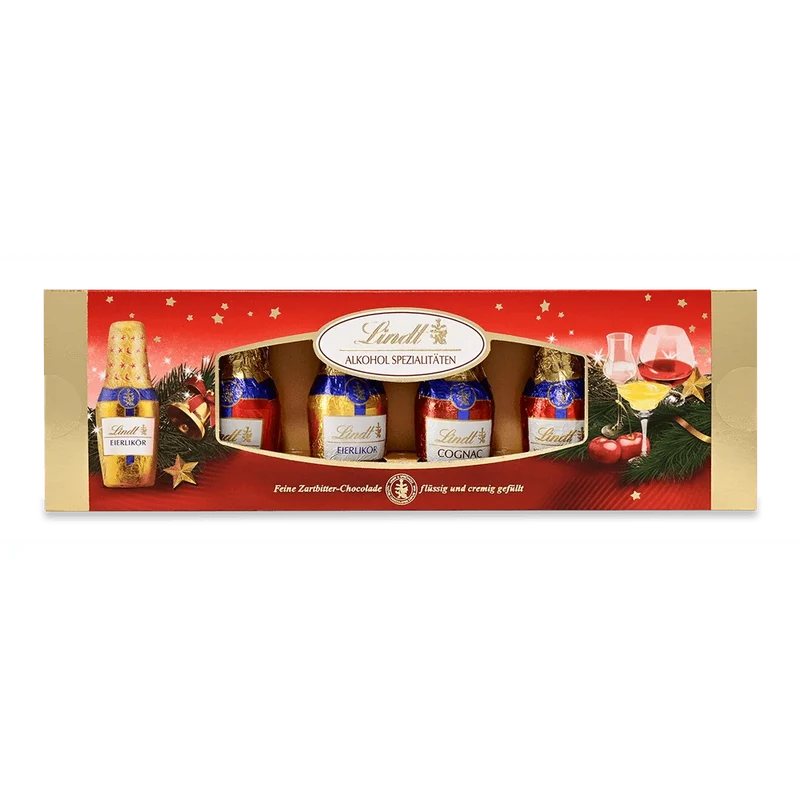 Lindt Alkohol-Spezialitäten Fläschchen Mischung 131 g