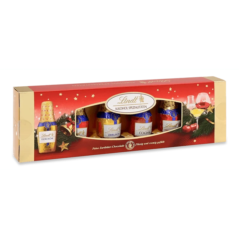 Lindt Alkohol-Spezialitäten Fläschchen Mischung 131 g