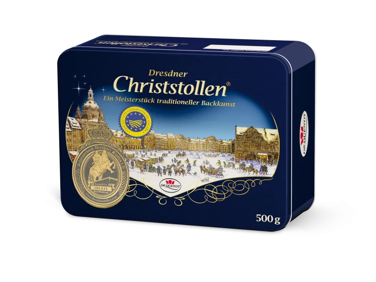 Dr. Quendt Dresdner Christstollen Dose 500 g