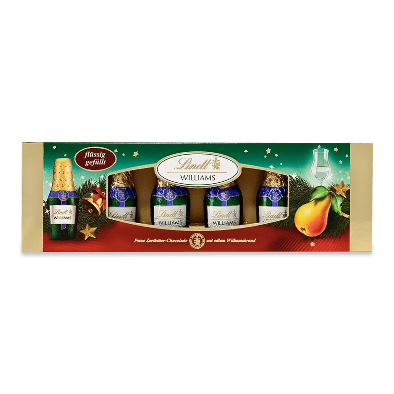 Lindt Alkohol-Fläschchen Williams 131 g