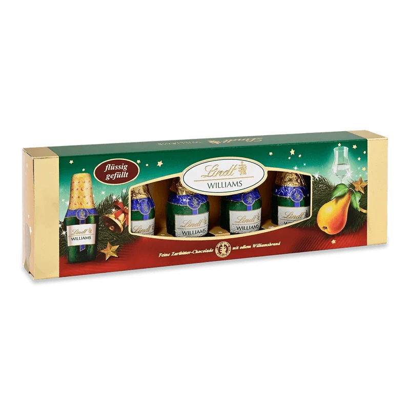 Lindt Alkohol-Fläschchen Williams 131 g