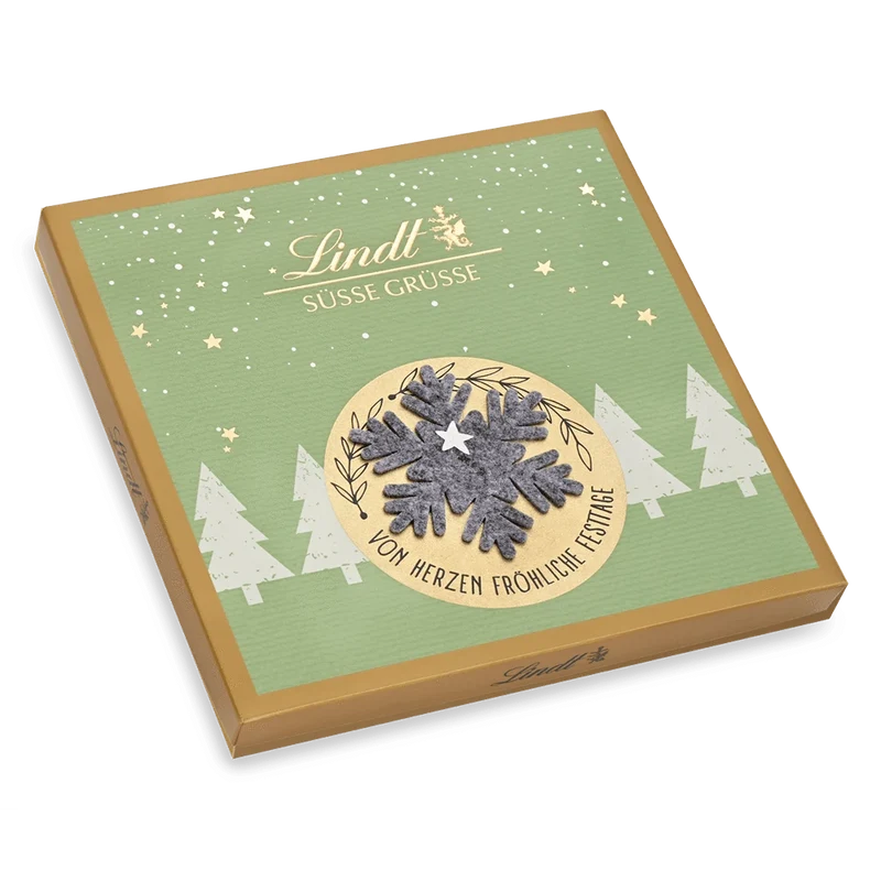 Lindt Filz Edition Süße Grüße Pralinés 175 g