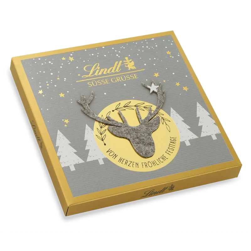 Lindt Filz Edition Süße Grüße Pralinés 175 g