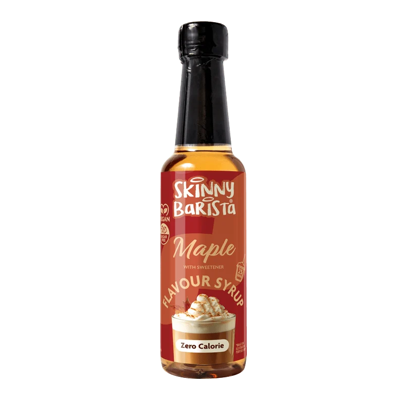 Skinny Barista ahornsirup - Kaloriefri sukkerfri Skinny kaffesirup - 250 ml - Begrænset udgave