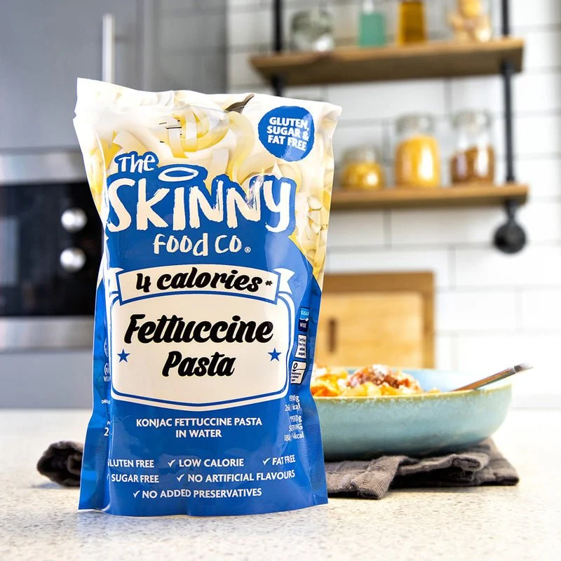 Kaloriefattig Skinny Fettuccine Pasta - (6 x 210g Kasse)