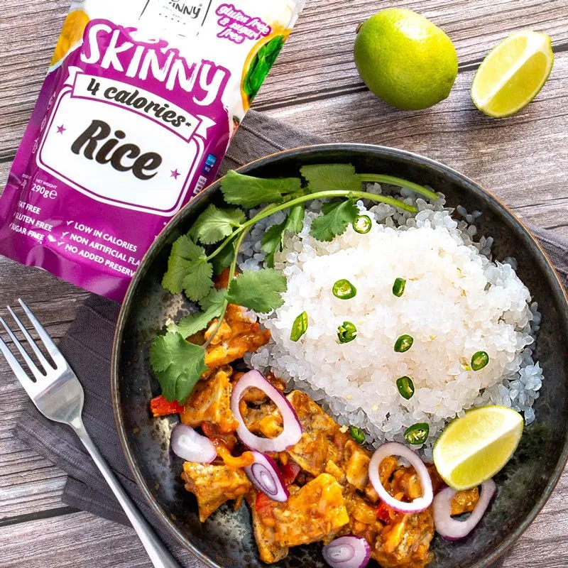 Kaloriefattig Konjac Skinny Rice - (6 x 290 g etui)