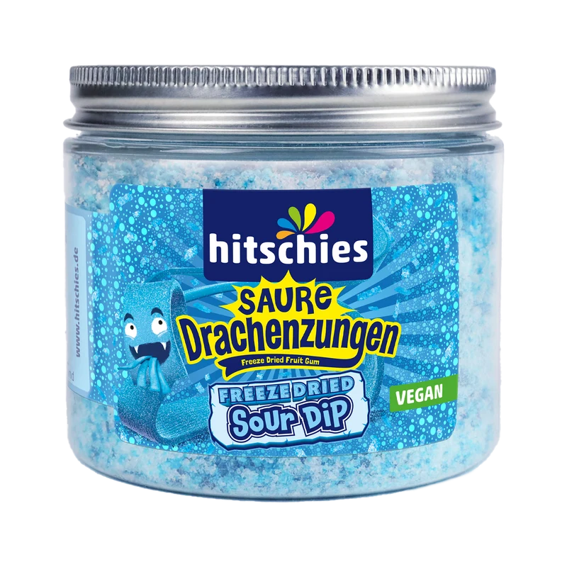 Saure Drachenzungen Freeze Dried Sour Dip Blau