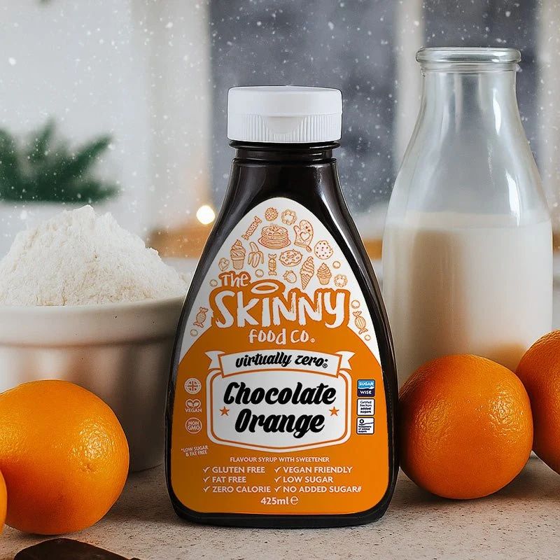 NY Skinny Chokolade Appelsinsirup - Lavt Kalorieindhold - 425 ml
