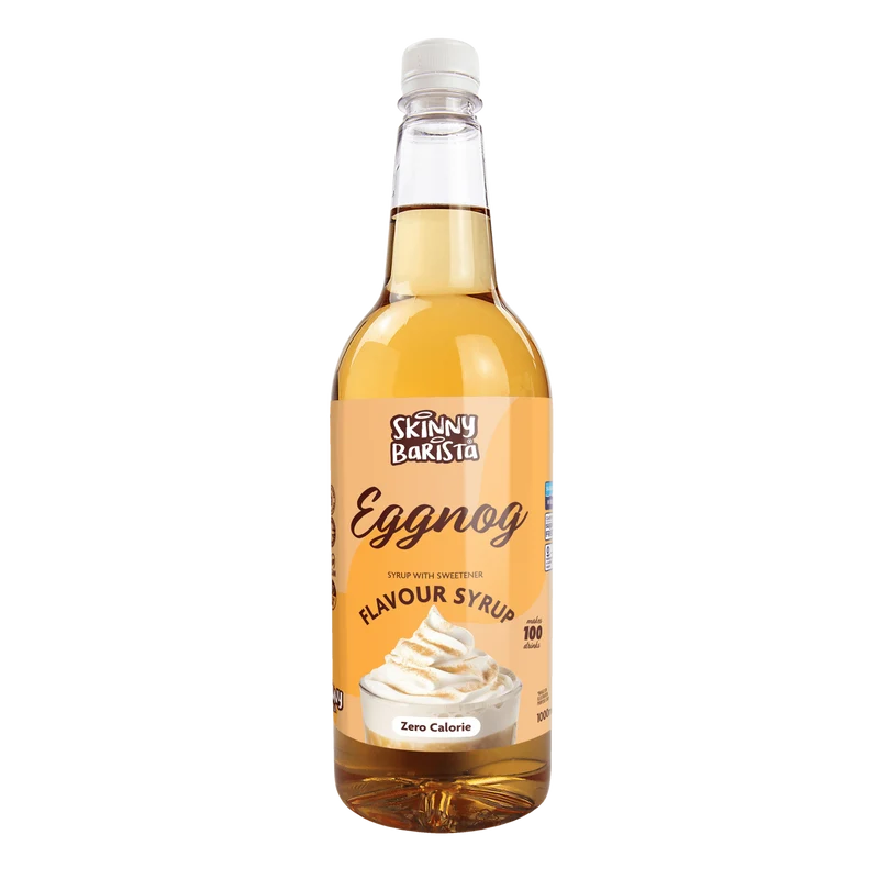 Æggesmagssirup - Zero Calorie Sukkerfri Skinny Coffee - 1 liter
