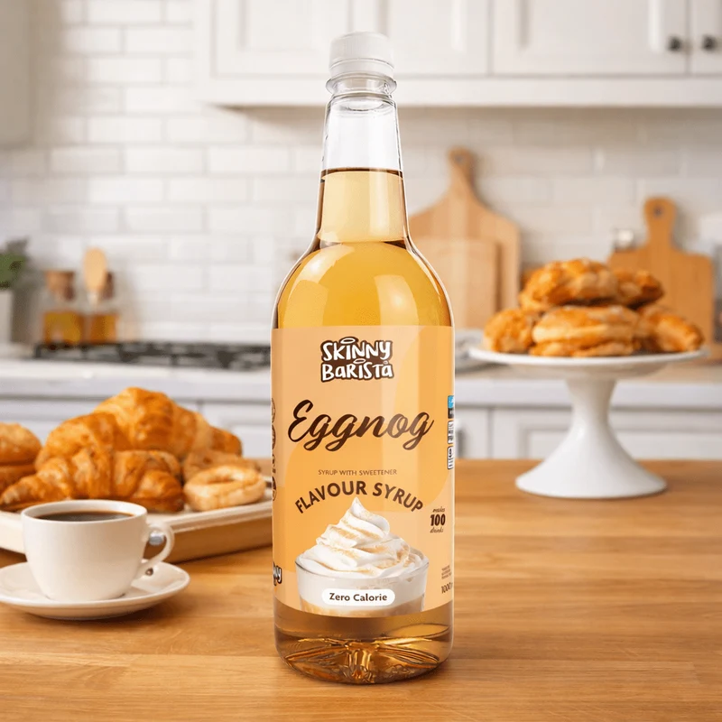Æggesmagssirup - Zero Calorie Sukkerfri Skinny Coffee - 1 liter