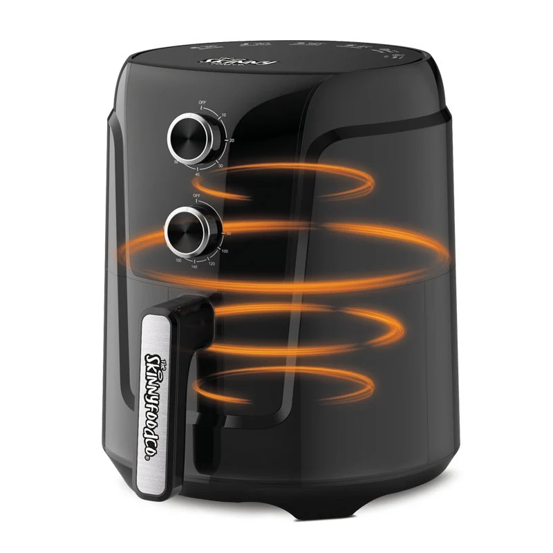 Skinny Food Co Black Air Fryer 4 liter 1450w (inklusive gratis Air Fryer Opskriftsbog) - Ninja Alternative