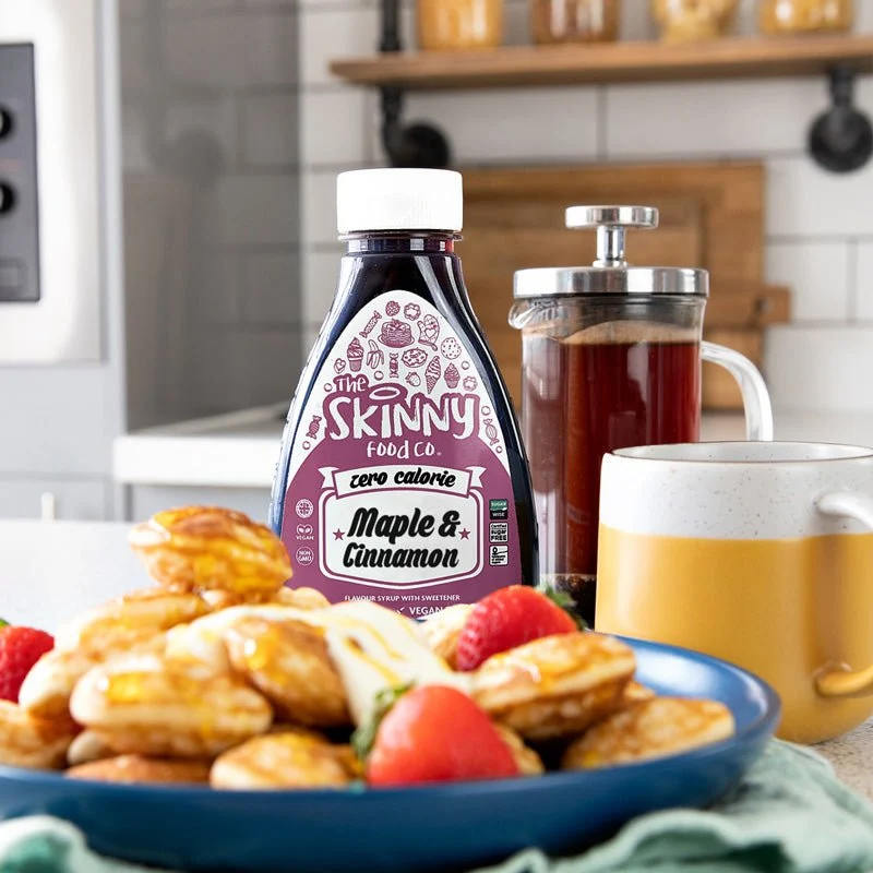 Maple & Cinnamon Zero Calorie Sukkerfri Skinny Sirup - 425ml