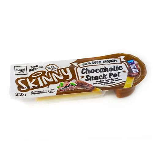 Skinny Chokolade Hasselnød Chocaholic Snack Bæger - 22g