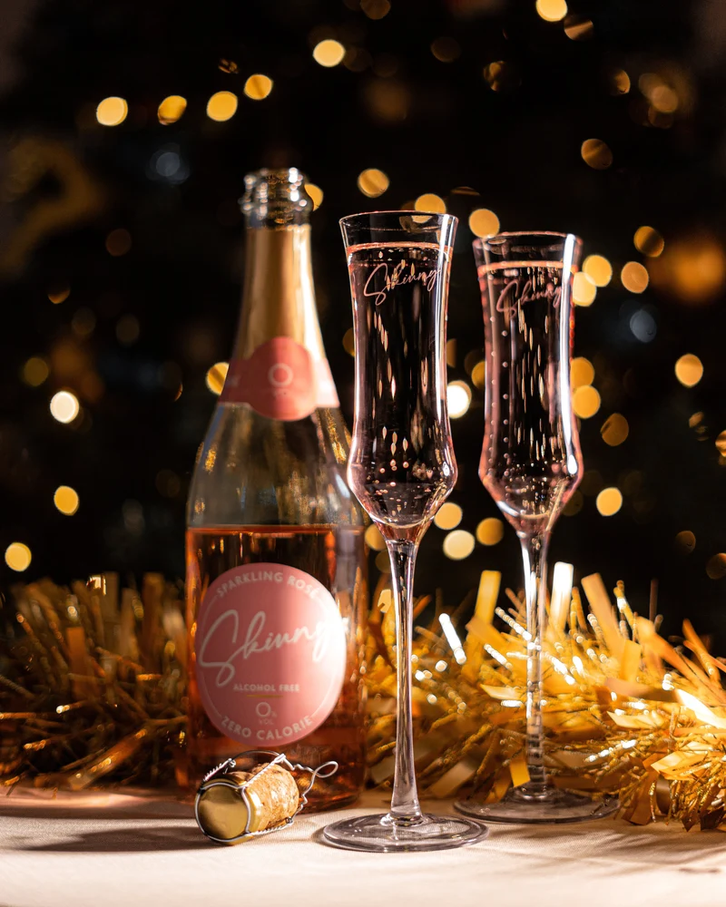 Skinny Sparkling Rose Prosecco Non Alcoholic - 75cl (Nul Kalorie)
