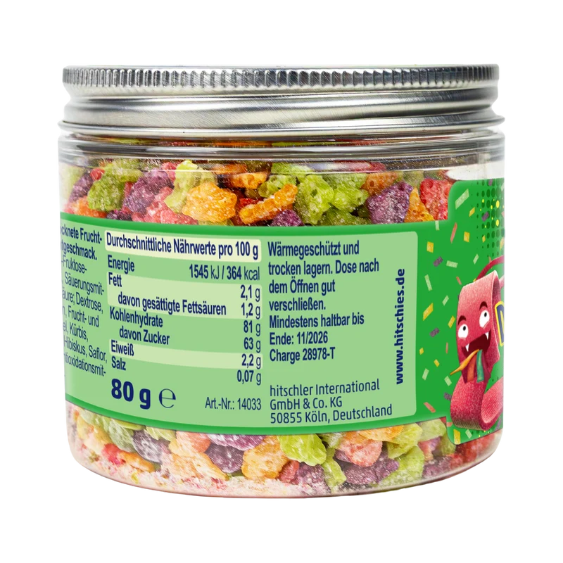 Saure Drachenzungen Freeze Dried Topping