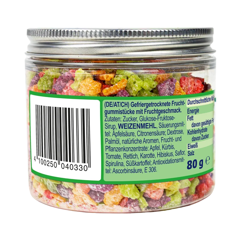 Saure Drachenzungen Freeze Dried Topping