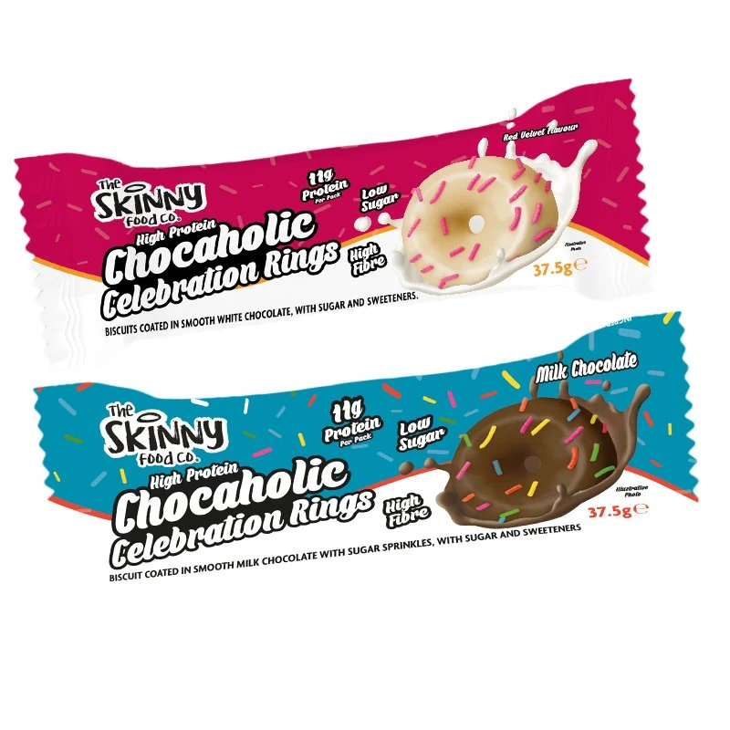 Skinny Chocaholic højprotein festringe (11 g protein pr. pakke) 37.5 g