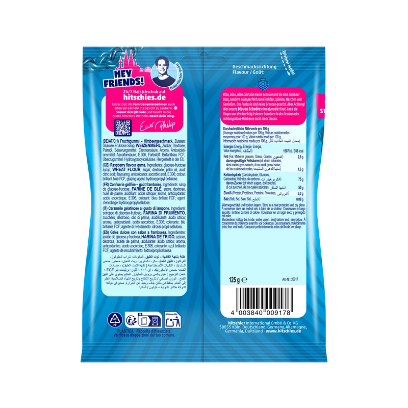 Schnüre Blau