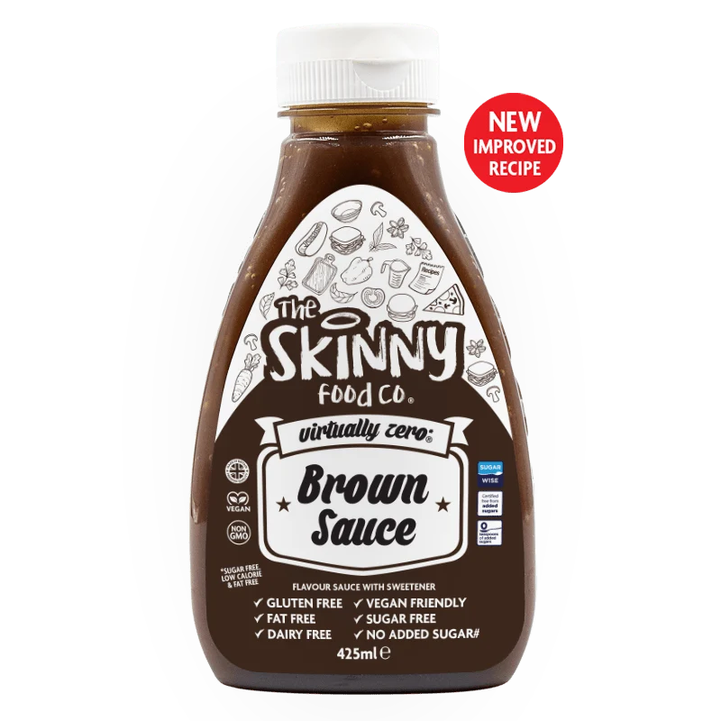Brun Virtually Zero© Sukkerfri Skinny Sauce - 425ml